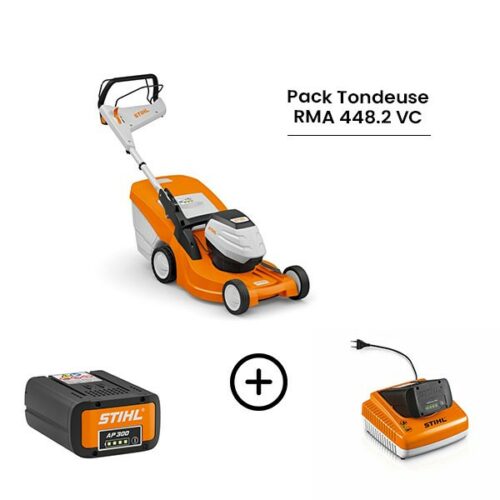 Pack tondeuse à batterie RMA 448.2 VC + AP 300 + AL 300 STIHL