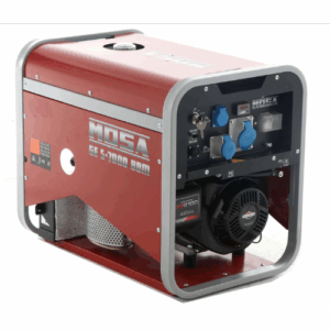 Groupe électrogène 5,4 KW monophasé MOSA GE S-7000 BBM AVR EAS – Démarrage électrique