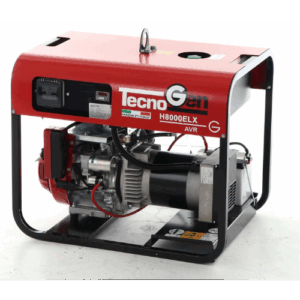 Tecnogen-Groupe électrogène 5,2 kW monophasé à essence TecnoGen H8000ELX – Démarrage électrique-Neuf