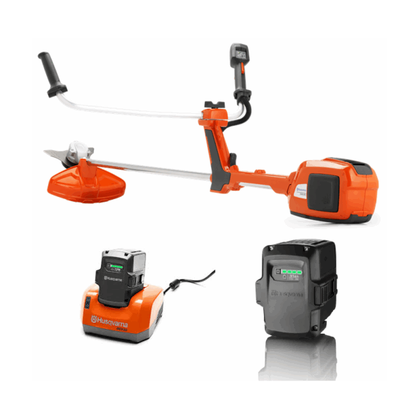 Débroussailleuse à batterie Husqvarna 520iRX + 2 Batteries Bli200X + Chargeur QC330