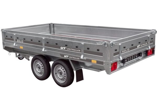 Remorque 2 essieux 304x153 UNITRAILER SOLID 300/2 PTAC 750 kg – Image 3