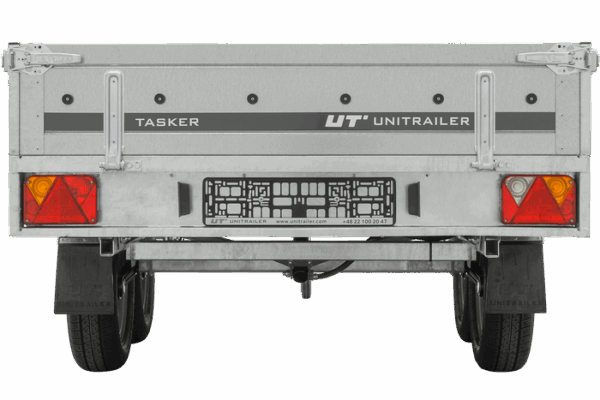 REMORQUE DEUX ESSIEUX 253X150 UNITRAILER TASKER 250/2 750 KG – Image 6