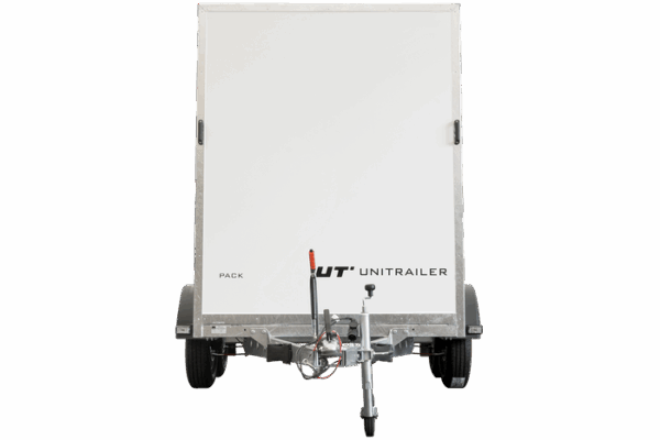 REMORQUE FOURGON DOUBLE ESSIEUX 300X148 UNITRAILER PACK 300/2 2000 KG – Image 4