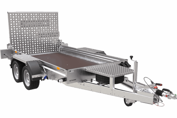 REMORQUE LOURDE DOUBLE ESSIEUX 2000 KG STARK 3 230