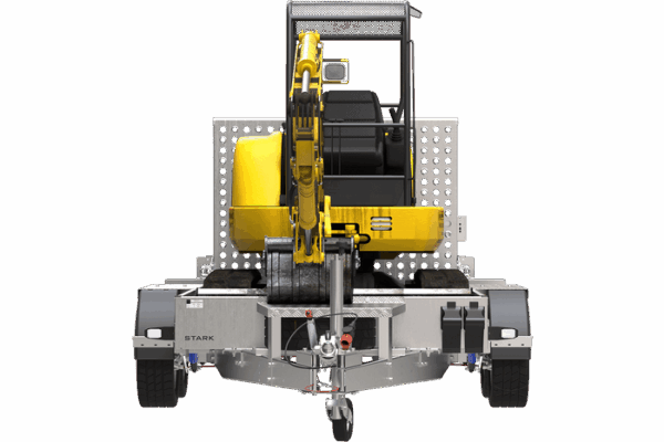 REMORQUE LOURDE DOUBLE ESSIEUX 2000 KG STARK 3 230 – Image 3