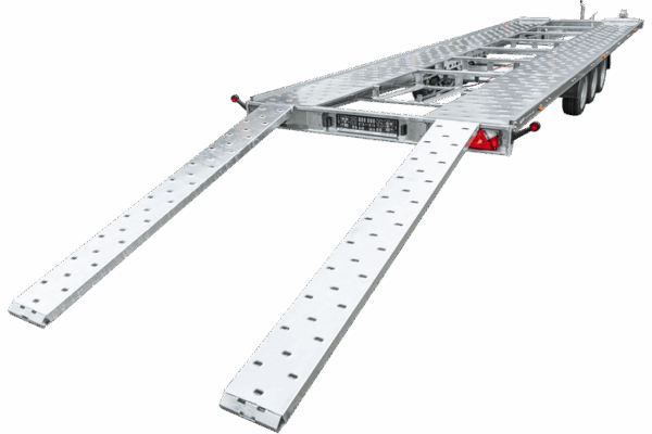 REMORQUE PORTE VOITURE À TROIS ESSIEUX 800X230 UNIPLAT 800/3 S 3500 KG – Image 4