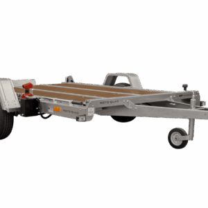 REMORQUE TIMON PLIABLE PORTE-MOTO / PORTE-QUAD MOTOQUAD 266 750 KG